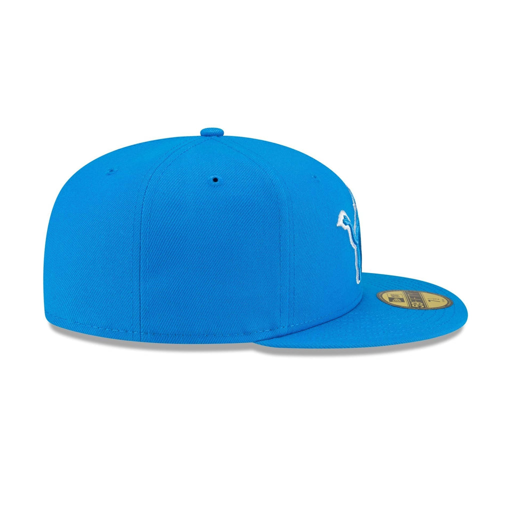 Detroit Lions Basic Blue 59FIFTY Fitted Hat