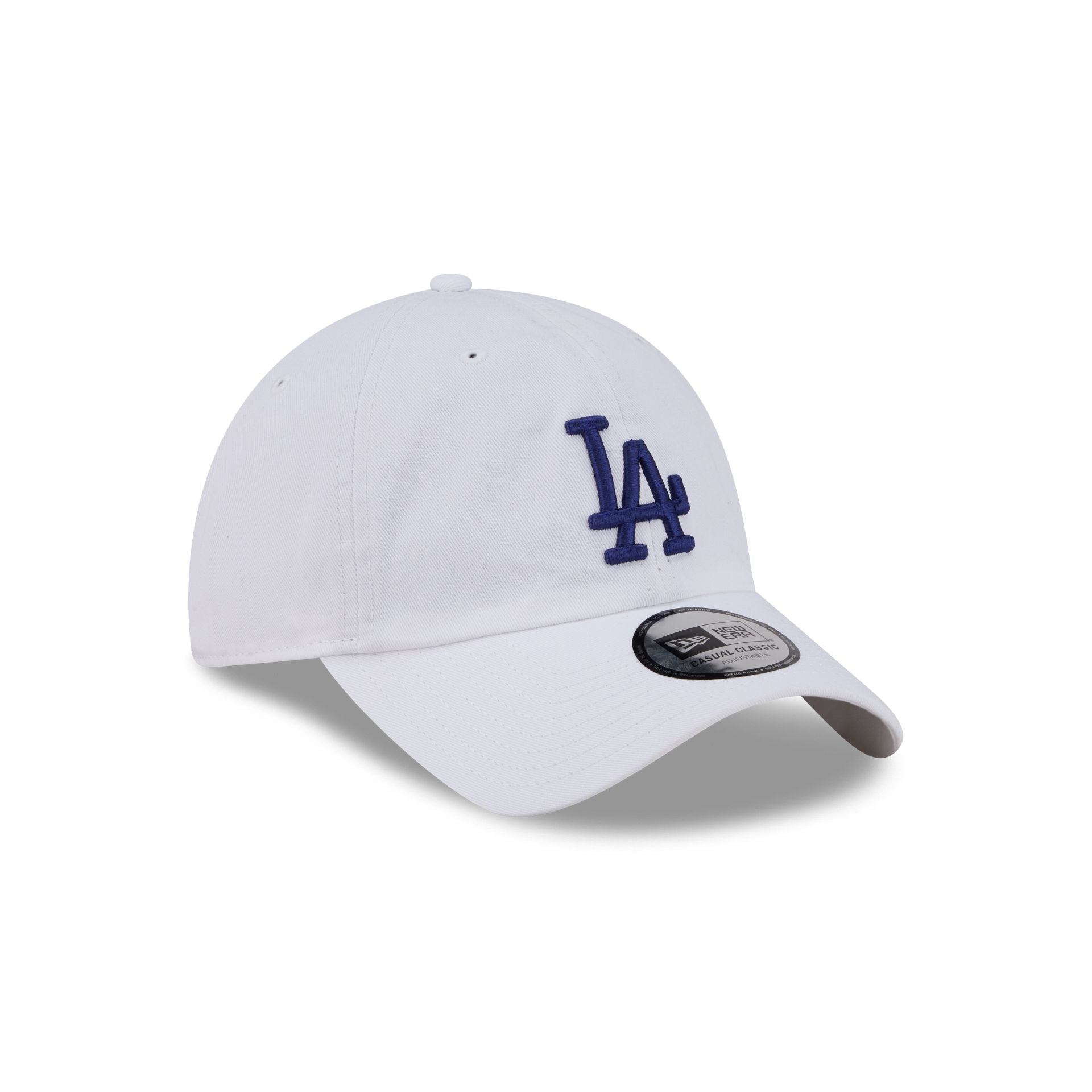 Los Angeles Dodgers White Casual Classic Adjustable Hat