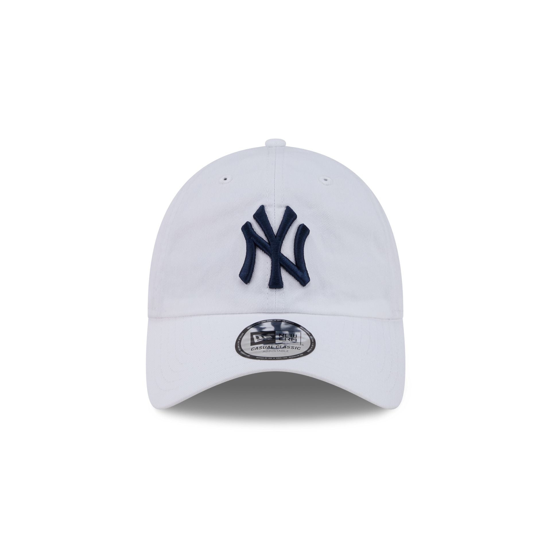 New York Yankees White Casual Classic Adjustable Hat