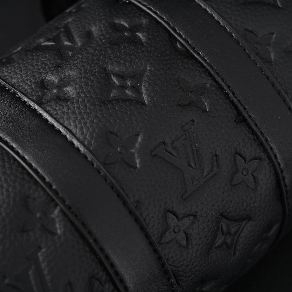 Louis Vuitton Keepall Bandoulière 50 – Monogram Shadow Black Leather