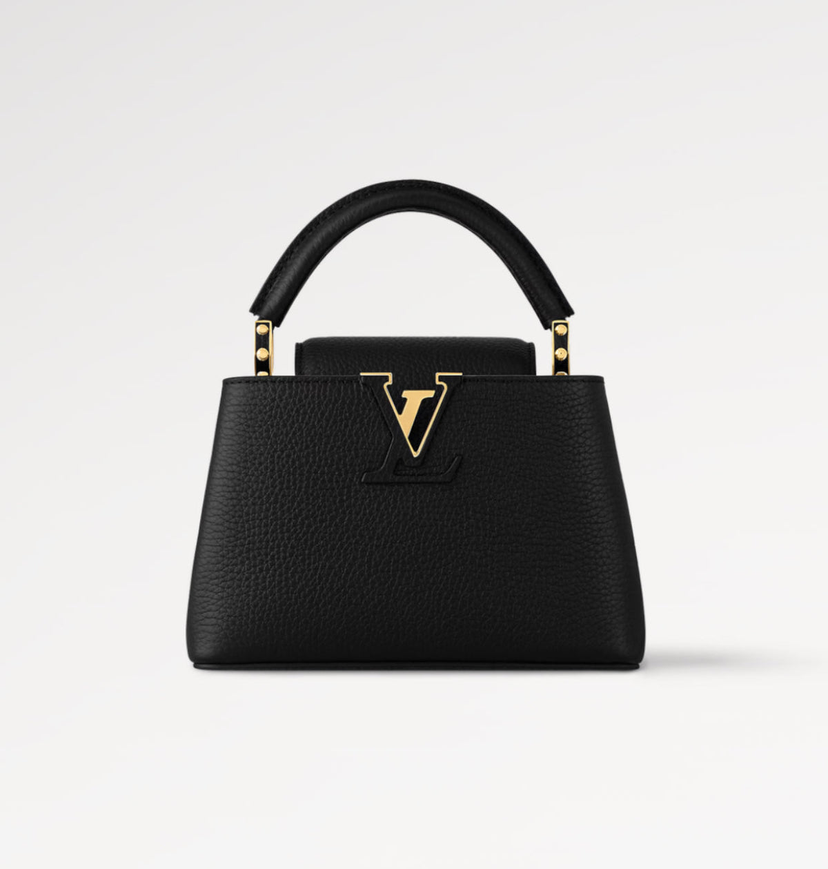 Louis vuitton capucines mini black