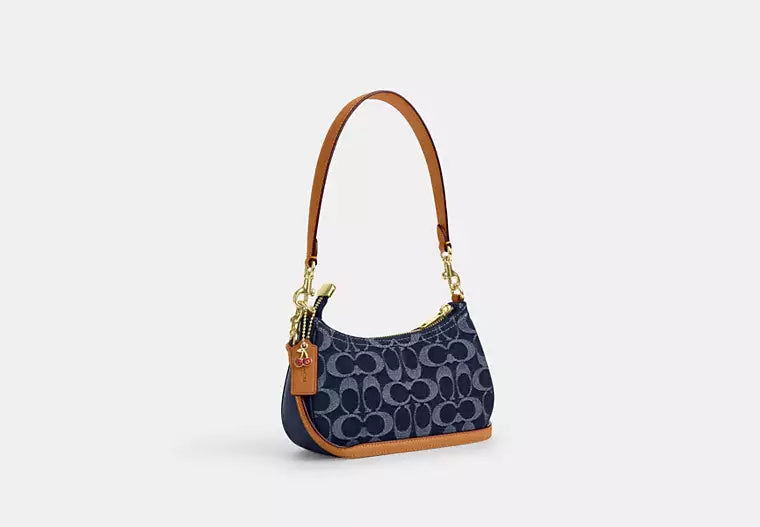Teri Mini Shoulder Bag | Signature Denim