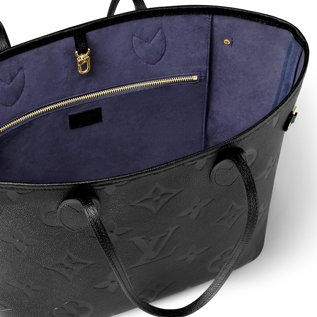 Louis Vuitton Neverfull MM Monogram empriente Black